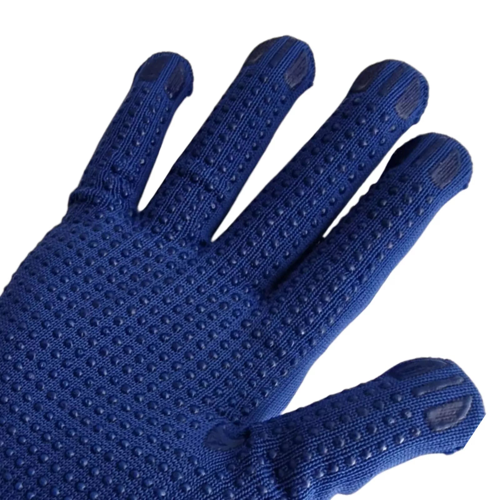 240 Pairs of PVC Dotted Polka Dot Gloves Blue