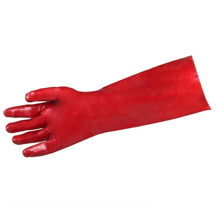Red PVC Gauntlet