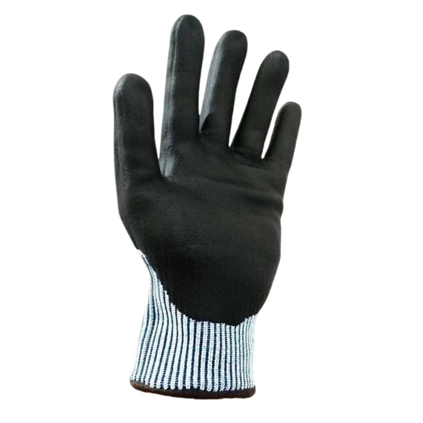 Cut Level F Mottled Blue Liner Cut Protection Glove
