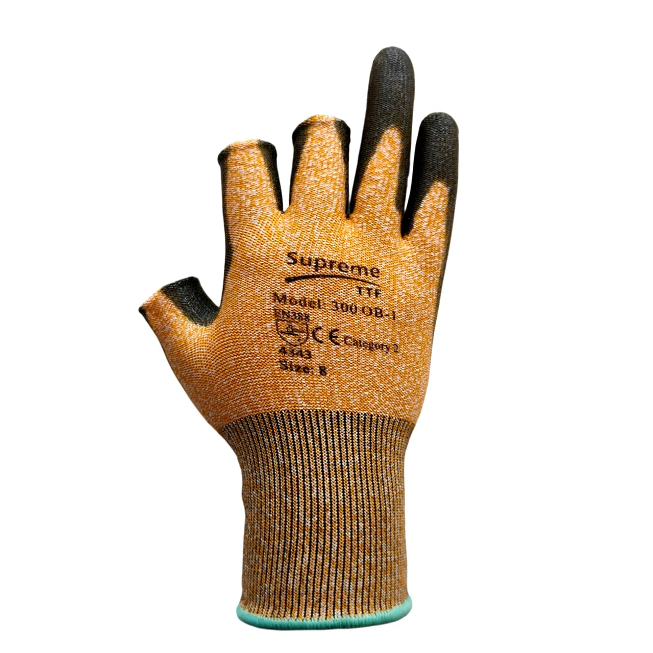 Cut Level 3 Orange Liner Three Digit Finger Cut Glove
