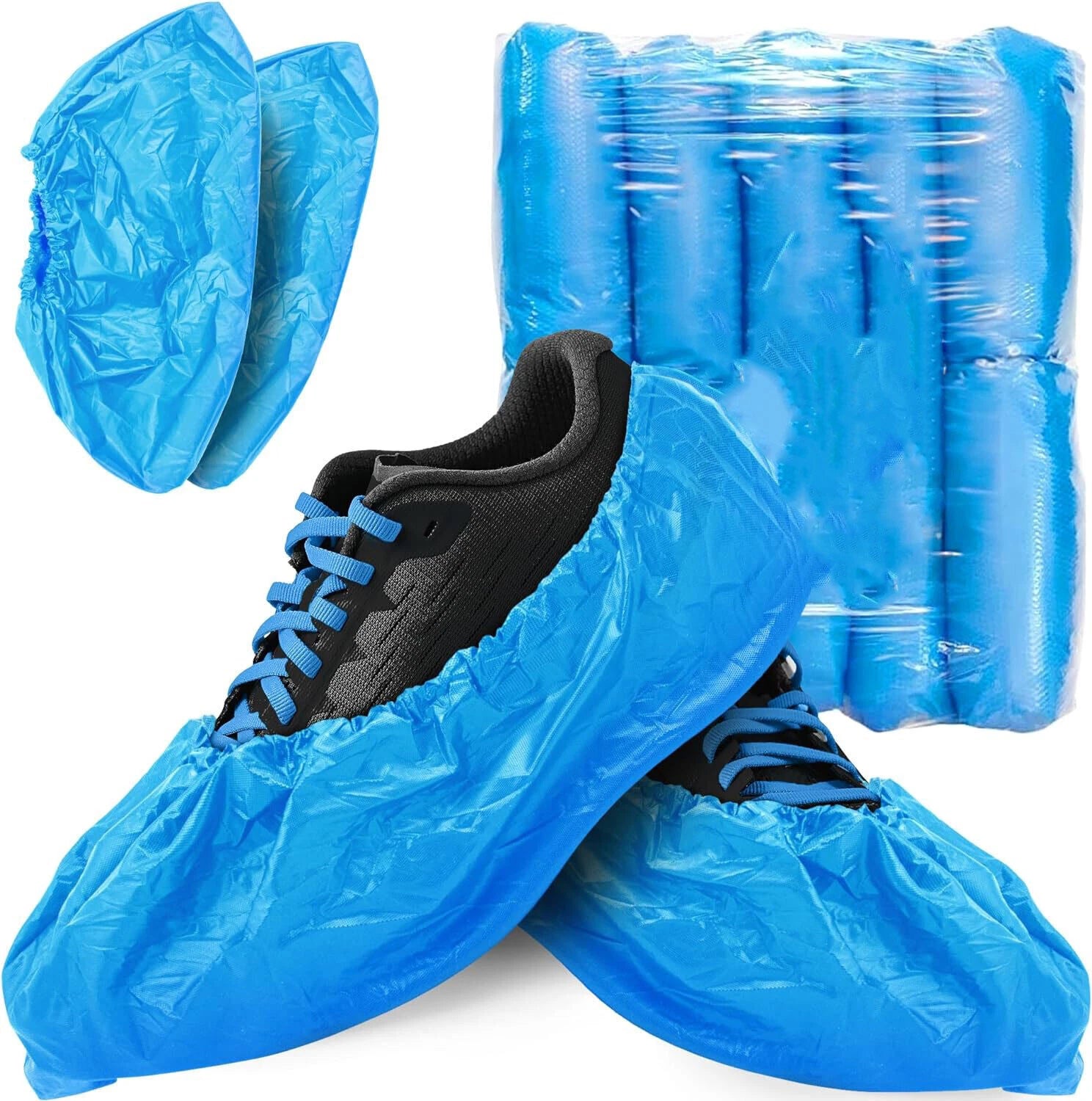 4000 Disposable Overshoes (2 Boxes)