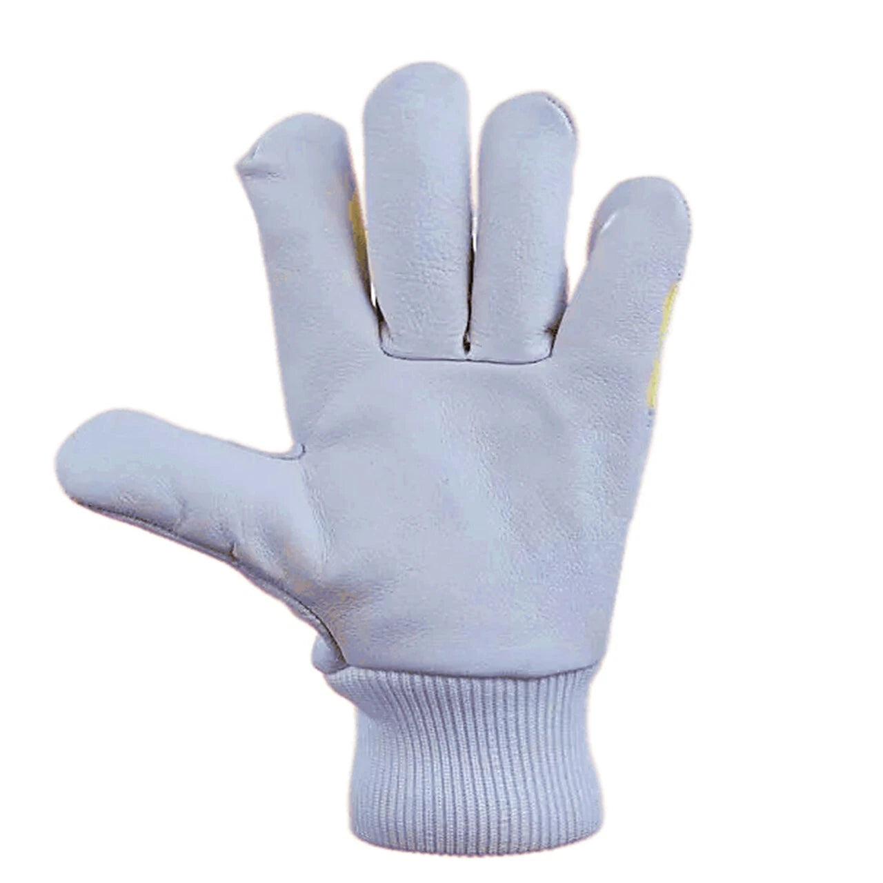 Yellow Rigger Single Palm with Elastic Knit Wrist Gloves
