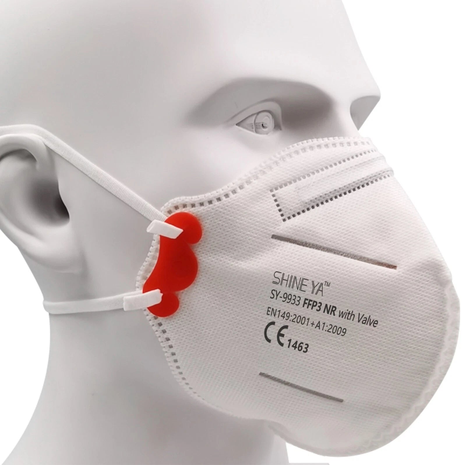 FFP3 Face Mask Dust Mask Flat Fold Vavled NR