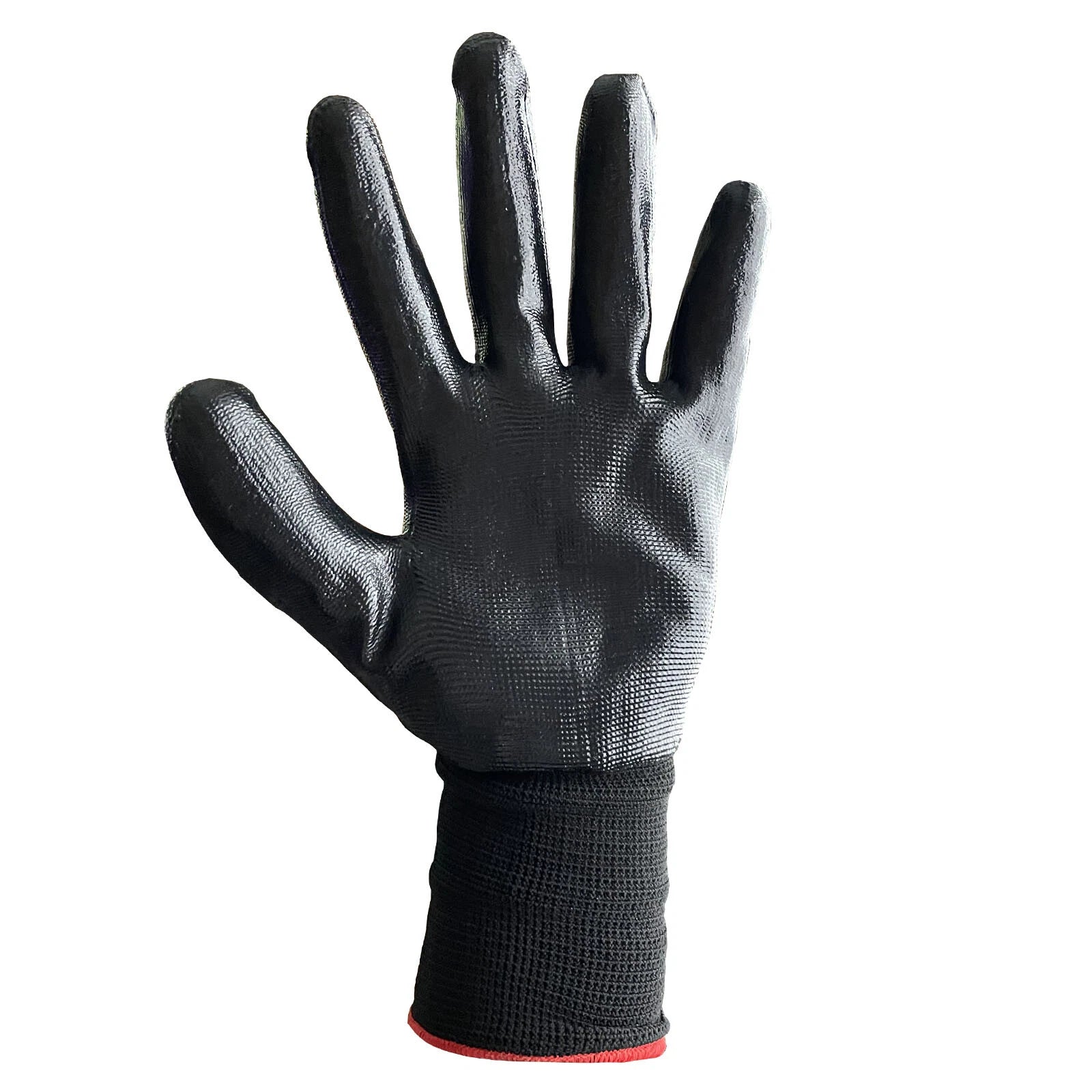 240 Pairs of Black Nitrile Coated Work Gloves