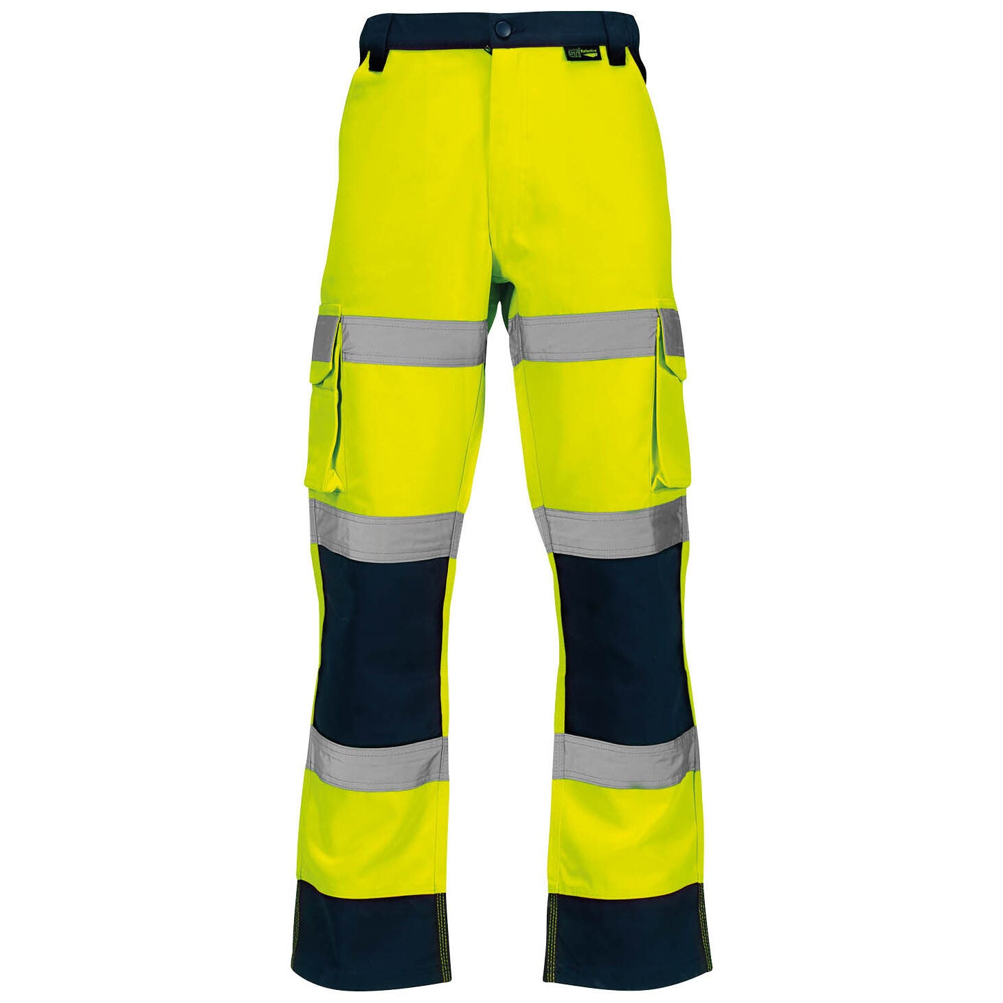 KeepSafe Hi-Vis Two-Tone Orange Combat Work Trousers