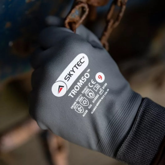 Skytec Tromso Lightweight Waterproof Thermal Work Gloves for Cold Conditions