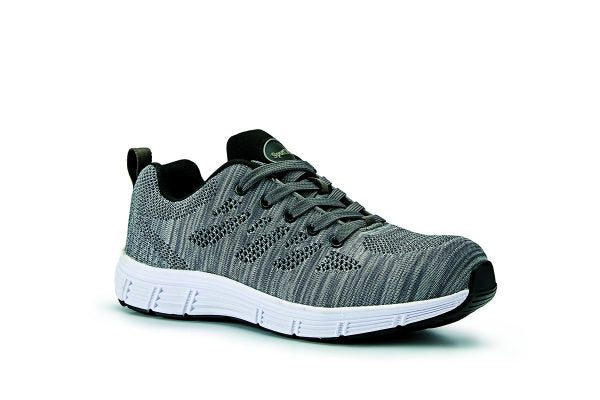 Supreme TTF Grey Flyknit Safety Trainers: Steel Toe, SRC Slip Resistant