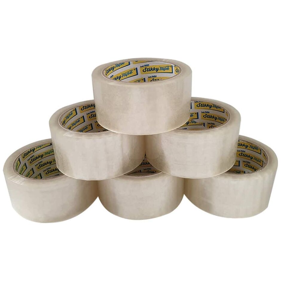 https://www.prontodirect.co.uk/app/uploads/2024/05/stikky-tape-low-noise-parcel-tape-clear.jpg
