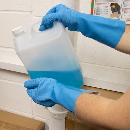 Ejendals Tegera 8162 Chemical & High Heat Resistant Cleaning Gloves for Industrial Use